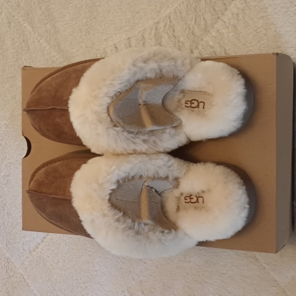 NWB UGG Disquette platform slippers size 9.
